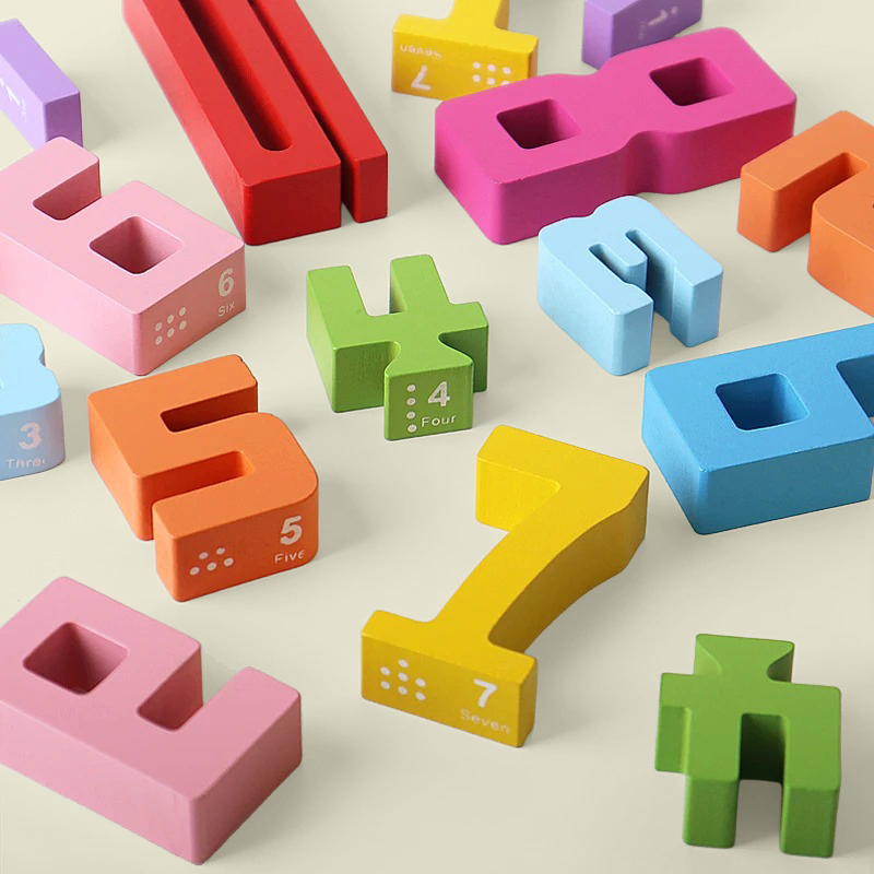 Little Stackers – Wooden Counting Blocks